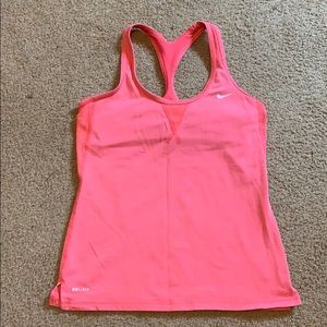 Nike DriFit tank w/built in Bra